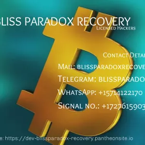 HIRE A LICENSED HACKER - BLISS PARADOX RECOVERY TO GET A STOLEN BTC RECOVERED.
