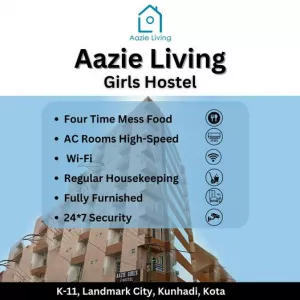Top Luxury Hostels in Kota | Premium Girls Hostel - Aazie Living