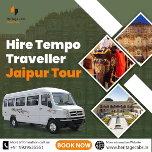 Tempo Traveller Hire in Jaipur | Tempo Traveller in Jaipur – Heritage Cabs