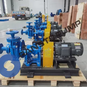 Filling material requirements for horizontal wear-resistant slurry pumps