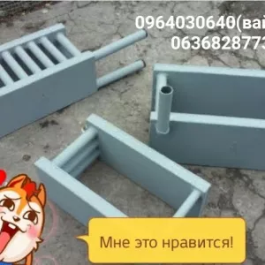 Радіатор-вставка для водяного пічного опалення.