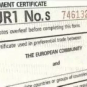 Сертифікат про походження товару: форми EUR1, EUR-1, У-1, форми А та СТ-1