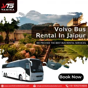 Volvo Bus Rental in Jaipur – Vamika Travel Solution