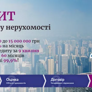 Кредити під заставу нерухомості від приватного інвестора у Києві.