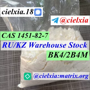 Telegram@cielxia High Purity CAS 1451-82-7 BK4/2B4M 2-bromo-4-methyl-propiophenone