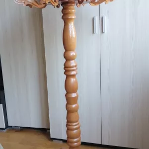 Торшер деревянный