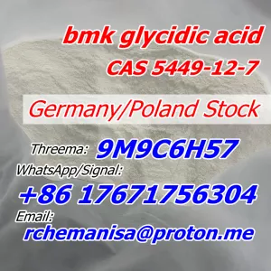 +8617671756304 Bmk Glycidic Acid CAS 5449-12-7/41232-97-7 Poland Germany Stock