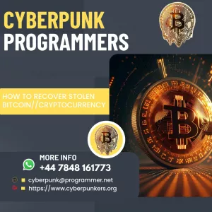 HOW TO RECOVER LOST BITCOIN WITH THE HELP OF WELL EXPERIENCED RECOVERY EXPERTS; CYBERPUNK PROGRAMMERS