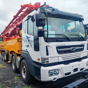 Автобетононасос Everdigm 60 (Б/У 2013г наработка в Ю.Корее) на новом шасси DAEWOO NOVUS CR7D8 2023г