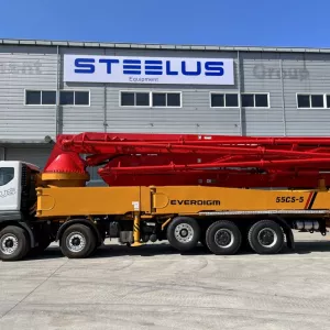 Автобетононасос Everdigm ECP55CX (БУ 2014г наработка в Ю.Корее) на новом шасси DAEWOO NOVUS CR7DS 2023г