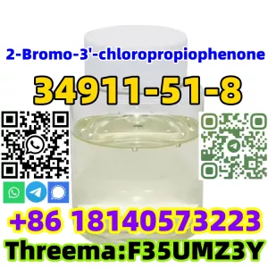 99% purity CAS 34911-51-8 2-Bromo-3'-chloropropiophen warehouse Europe