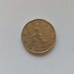 Монета 20 Евро сентов