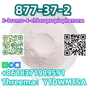 2-bromo-4-chloropropiophenone 99% white powder CAS 877-37-2