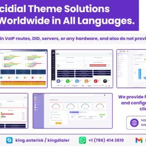 حلول موضوع Vicidial المخصصة متاحة في جميع أنحاء العالم بجميع اللغات.