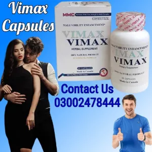 Buy Vimax Capsules In Pakistan - 03002478444
