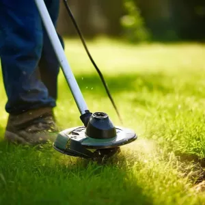 Покос травы, уборка листвы