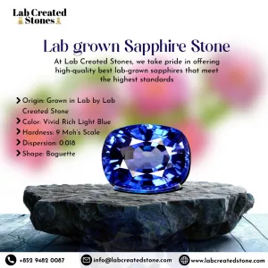 Lab-Created Blue Sapphire: Perfecting a Classic Gemstone