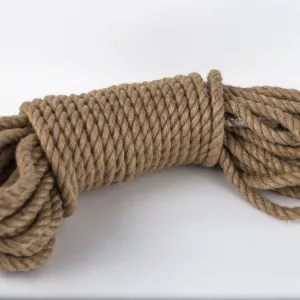 Канат джутовый диаметр 6 мм, бухта 50 метров