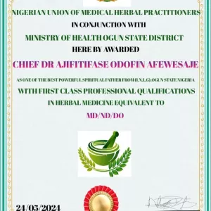 The best powerful spiritual herbalist in Nigeria