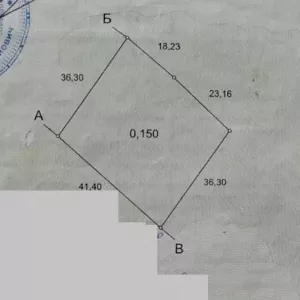Чистый участок в с.Нерубайское