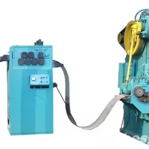 Комплекс обладнання для виконання операцій холодного штампування (пробивання, вирубування, гнуття, неглибокого витягування) деталей зі стрічкового матеріалу.