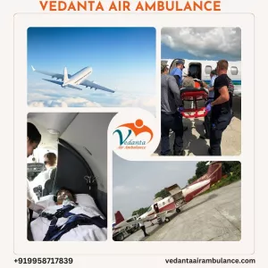 Hire Vedanta Air Ambulance from Bangalore with Experienced Medical Staff