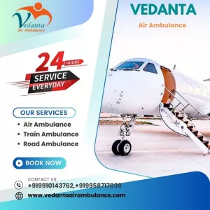 Book Vedanta Air Ambulance Service in Dibrugarh for Comfortably Patient Transfer Service