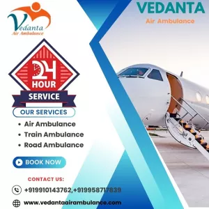 Hire Vedanta Air Ambulance Service in Allahabad with Advanced Medical Equipment at Affordable Cost