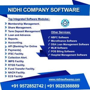 Nidhi Company Software