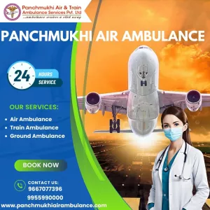 Utilize Panchmukhi Air Ambulance Services in Raipur with Up-to-Date Medical Appliances