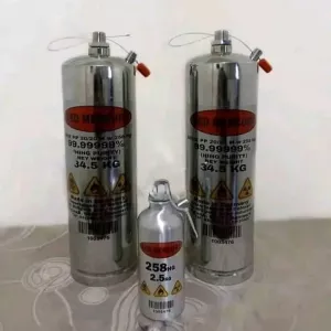 Buy Red Liquid Mercury & Silver liquid Mercury 99.999%