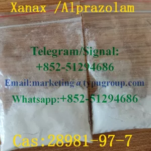 Xanax /Alprazolam cas: 28981-97-7 Telegram/signal:+852-51294686