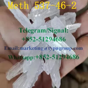 High purity Crystals C10H15N METH Cas:537-46-2 Telegram/signal:+852-51294686