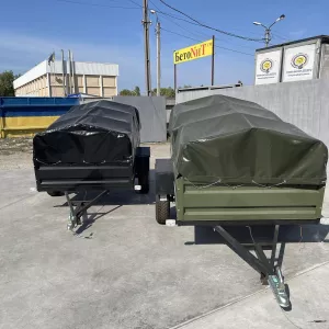 Новий причіп легковий «Дніпро-200х130х40» і інші моделі причепів