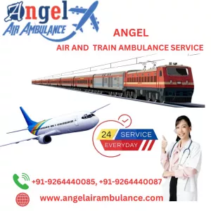 Use Angel Air and Train Ambulance Service in Kolkata for Safely Transportation