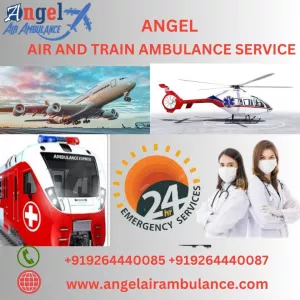 Use Angel Air and Train Ambulance Service in Indore with Safe Patient Transfer