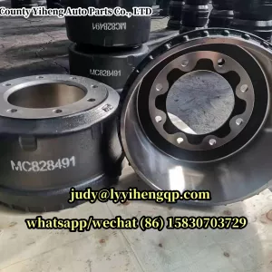 MK529942 truck brake drum mk529942 for Mitsubishi MC807783 MC321338 MC828491 (judy@lyyihengqp.com))