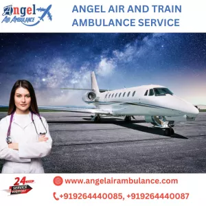 Hire Angel Air and Train Ambulance Service in Cooch Behar for Ventilator Facility.