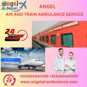 Use Angel Air and Train Ambulance Service in Kolkata with the Life-Saving Health Solution