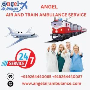 Book Angel Air and Train Ambulance Service in Bangalore with ICU Convenience