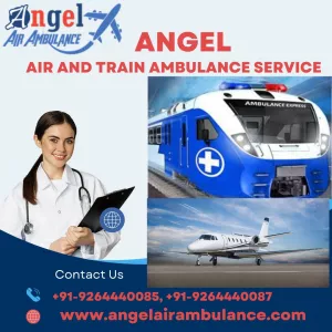 Angel Air and Train Ambulance Service in Jabalpur Provide Quick Medical Facilities