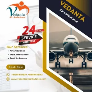 Hire Vedanta Air Ambulance ServiHire Vedanta Air Ambulance Service in Gorakhpur for Best Patient Transportation Servicece in Gorakhpur for Best Patient Transportation Service
