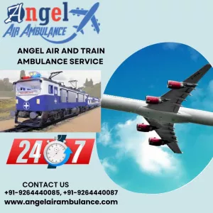 Avail of Angel Air and Train Ambulance Service in Patna for Superb Medical Transport