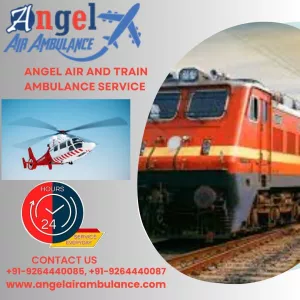 Angel Air and Train Ambulance Service in Ranchi Offers Life-Support Transport Services