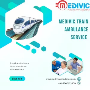 For complete Health Service Choose Medivic Train Ambulance in Patna