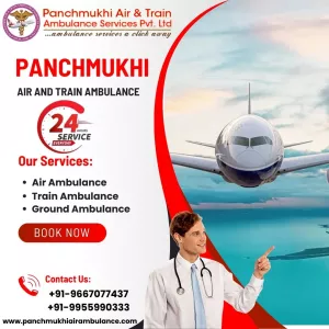 With Latest Medical Equipment Book Panchmukhi Air Ambulance Services in Bangalore