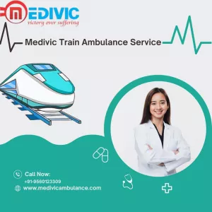 For Pain-free service Book Medivic Train Ambulance Services in Ranchi