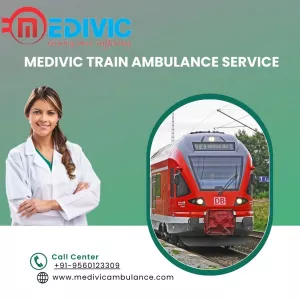 There is No Risk if you are shifted through Medivic Train Ambulance in Pune