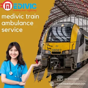 Medivic Train Ambulance Provides Trusted Train Ambulance in Patna for your loved ones