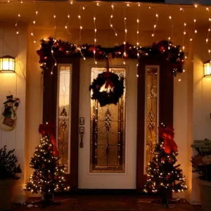 Новогоднее оформление домов